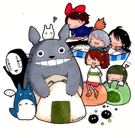 Studio Ghibli Characters Wallpaper