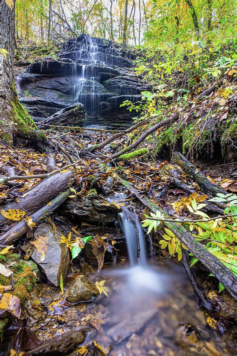 Peaceful Waterfalls Photograph by Jordan Hill | Fine Art America