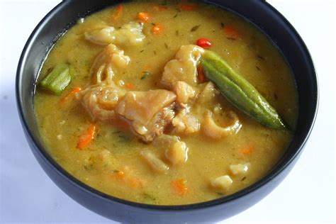 Caribbean Cow Heel (Foot) Soup Recipe