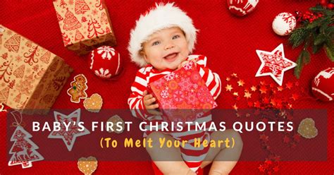 171 Baby’s First Christmas Quotes, Captions & Card Messages (2024 ...