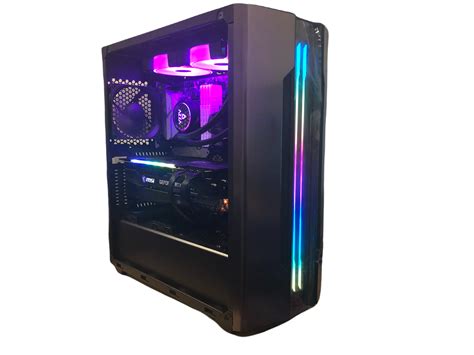 PC Gamer Intel I9 9900, Nvidia RTX 3080, 32 GB RAM, 1 TB NVMe + 2 TB HDD + 256 GB SSD - TecTec