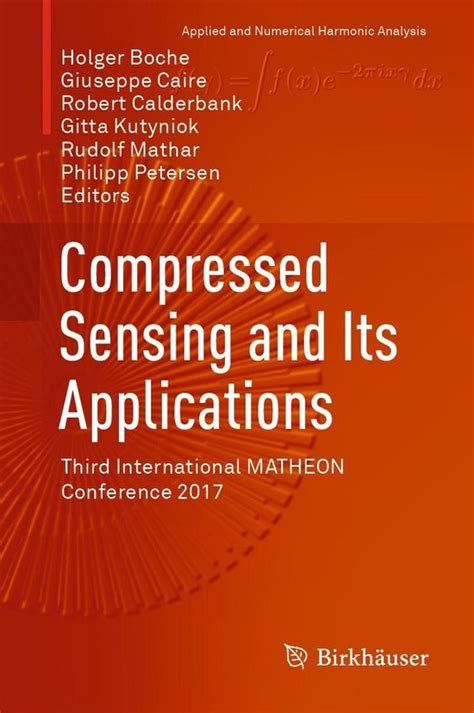 Compressed Sensing and Its Applications (ebook) | 9783319730745 ...