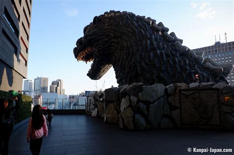 Godzilla Head - Shinjuku’s New Popular Icon