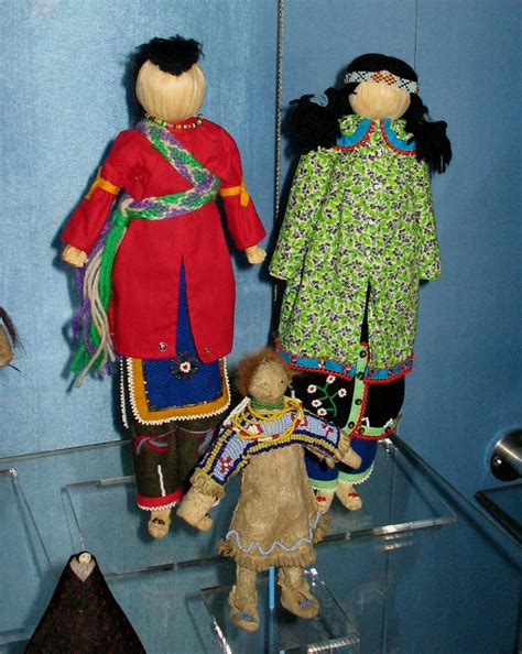 Seneca-made corn-husk doll family | Kim Smith | Flickr