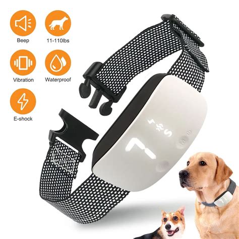 BTC Dog Bark Training Collar | Best Bark Collar for Large & Small Dogs ...