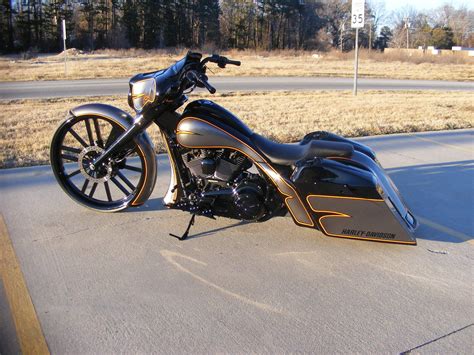 2008 Custom Harley Davidson 30' Big wheel Bagger Street Glide ultra ...