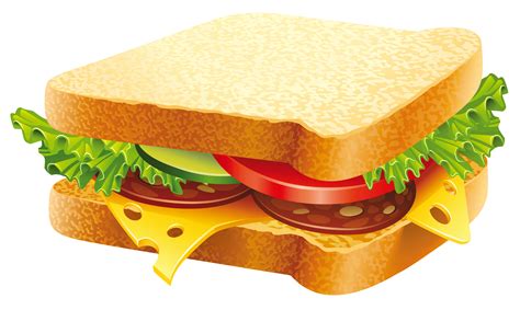 Sandwich PNG Clipart Image | Gallery Yopriceville - High-Quality Free Images and Transparent PNG ...