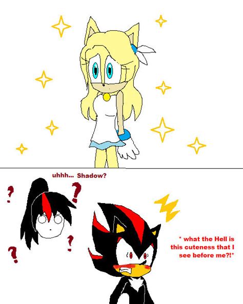 Shadow and Elina: Too Cute!!! by SonicSpyroNiGHTS-Fan on DeviantArt