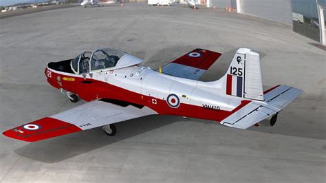 RAF Jet Provost T5 two seat trainer aircraft 3D model