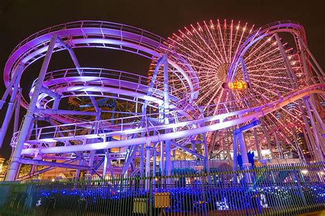 The Underwater Roller Coaster of Yokohama, Japan - WorldAtlas