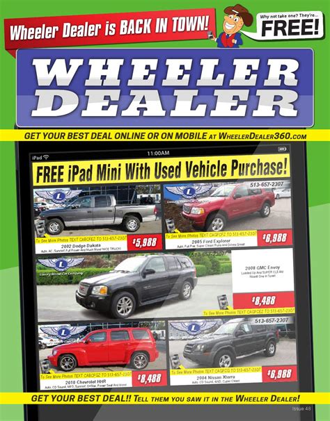 Wheeler Dealer 48-2014 by Shop A Dealer Magazine - Issuu