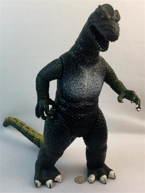 Lot - Vintage 1986 DorMei Godzilla 14" Tall Action Figure