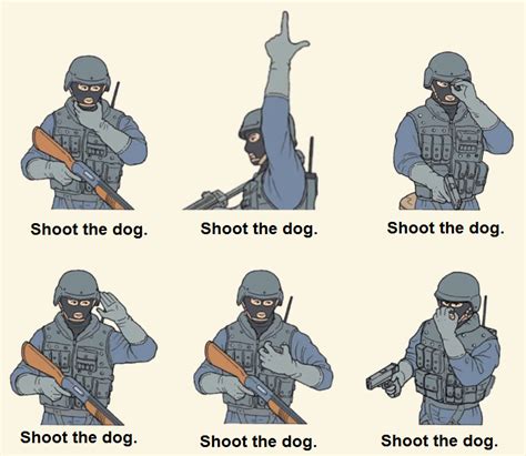 Funny Swat Hand Signals