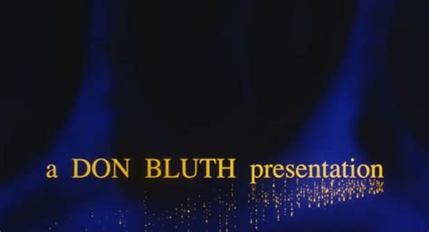 Don Bluth Entertainment - Closing Logos