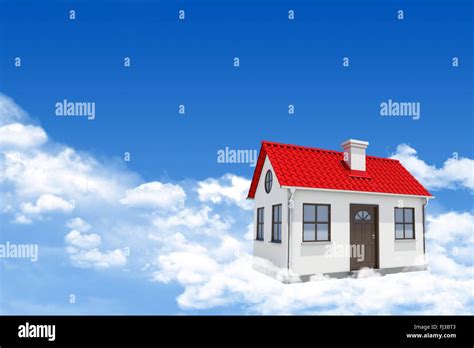 House on clouds Stock Photo - Alamy