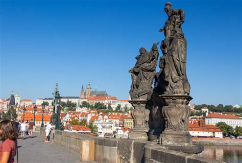 Statues On Charles Bridge Free Stock Photo - Public Domain Pictures