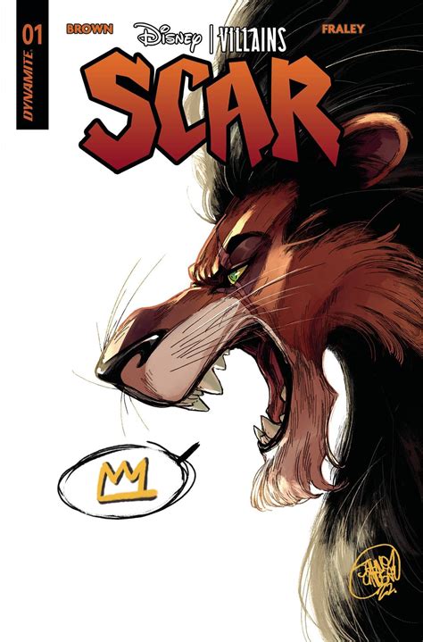 The Lion King's Scar Gets His Own Disney Villains Comic From Dynamite