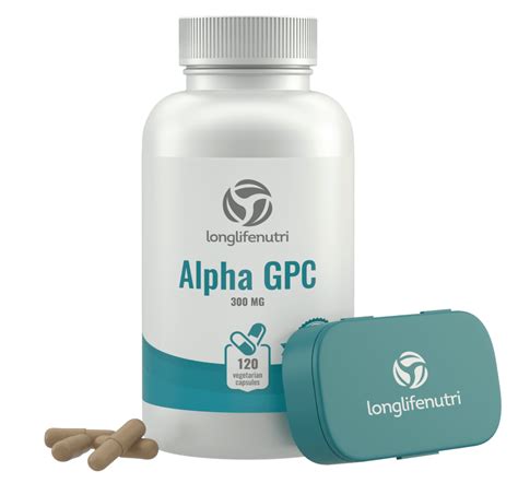 Alpha GPC Choline 300 mg - 120 Vegetarian Capsules – LongLifeNutri