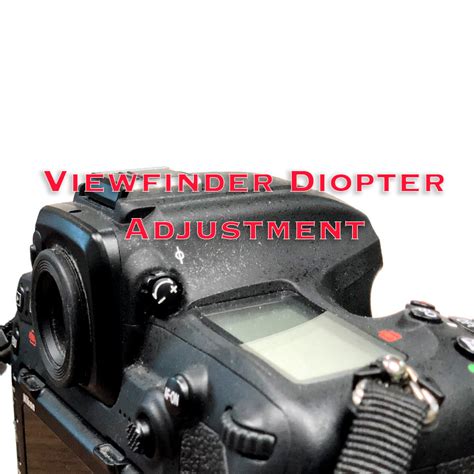 VIEWFINDER DIOPTER - Omnilargess Photography Academy