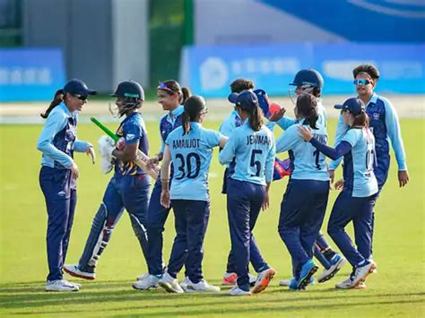 Historic Victory: Indian Women's Cricket Team Clinches Gold in Asian ...