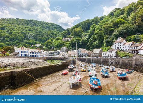 Lynmouth Devon England UK editorial photo. Image of english - 99636446