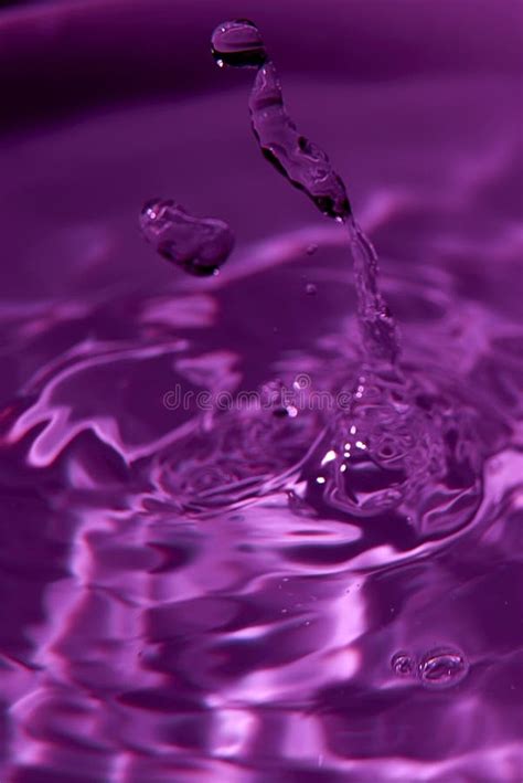 104.One or More Drops of Water Splashing into Waves and Undefined Shapes. Wallpaper Stock Image ...