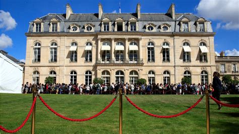 Élysée Palace lets visitors in on basement secrets for European Heritage Days