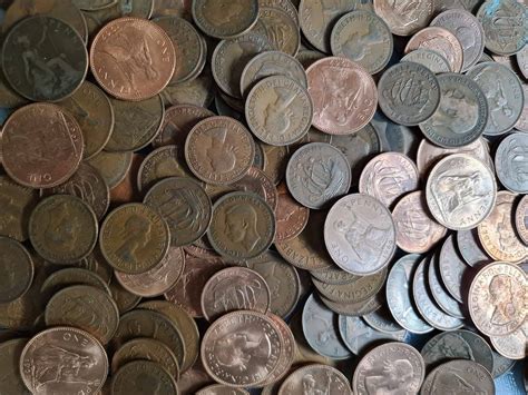 British UK Predecimal Copper Coins Bulk Job Lot 900gms - CrawleyCoins