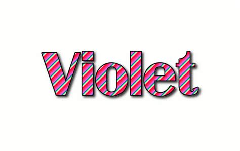 Violet Logo | Free Name Design Tool from Flaming Text