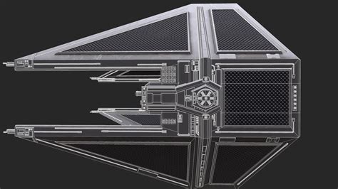 Star Wars Tie Interceptor 3D Model $100 - .ma .fbx .max - Free3D