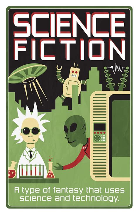 Science Fiction Genre Poster | The second in a series. Once … | Flickr