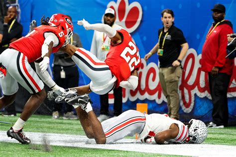 Georgia DB Javon Bullard signs NIL deal inspired by controversial hit against OSU