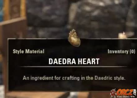 ESO: Daedra Heart - Orcz.com, The Video Games Wiki