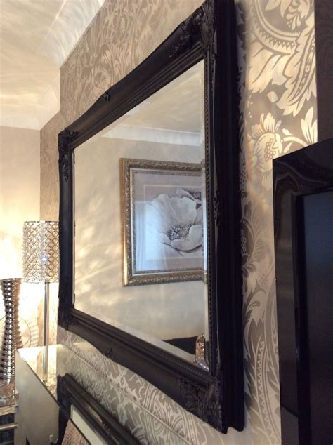 2023 Popular Large Black Framed Wall Mirrors