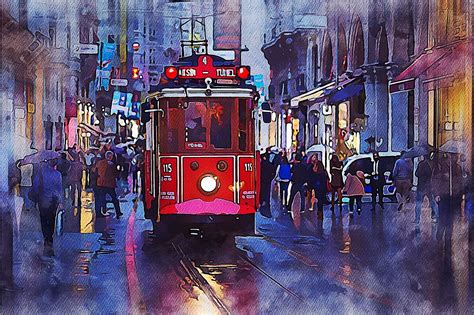 Download Tram, City, Photo Art. Royalty-Free Stock Illustration Image - Pixabay