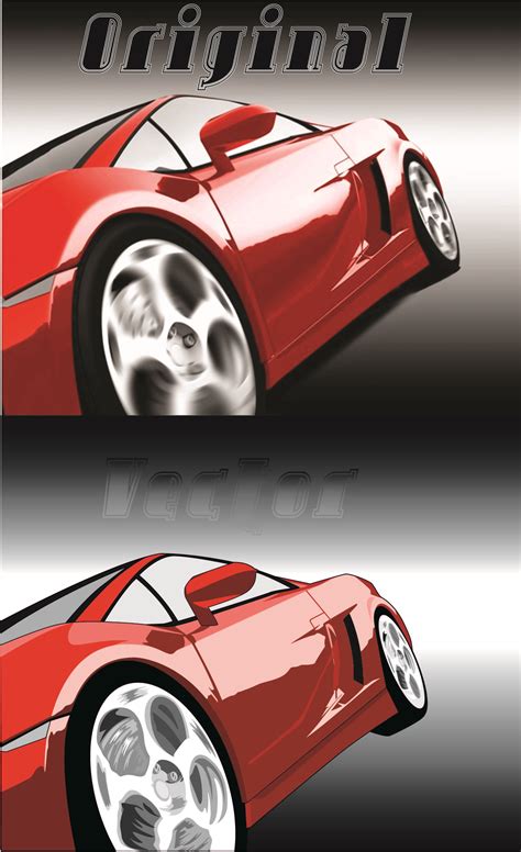 Red Sports Car - Vector Squad Blog