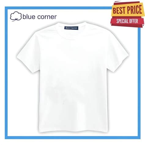 Blue Corner T-Shirt White | Lazada PH