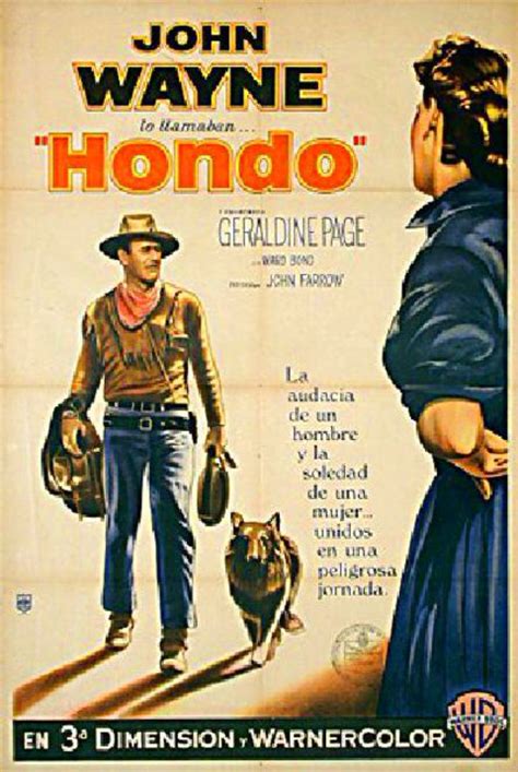 Hondo Original 1953 Argentine Movie Poster - Posteritati Movie Poster ...