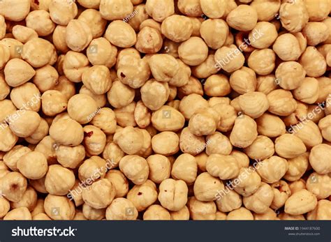 Hazelnut Texture Background Heap Peeled Hazelnuts Stock Photo 1944187600 | Shutterstock