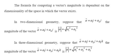 Magnitude of a Vector - Definition, Formula and Solved Examples