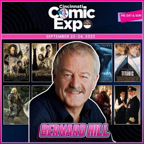 Bernard Hill | Cincinnati Comic Expo