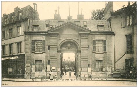 PARIS 12. Hôpitaux Hôpital Hospice des Quinze-Vingts rue de Charenton