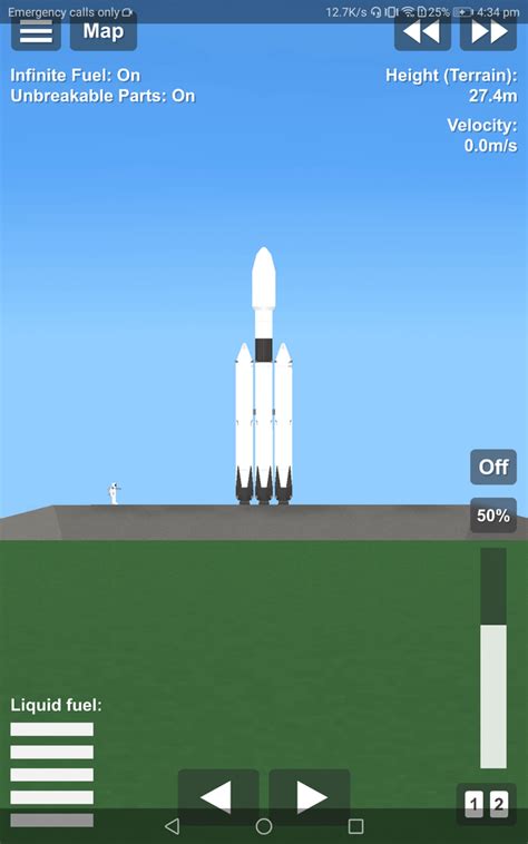 Falcon Heavy - BP Edited : r/SpaceflightSimulator