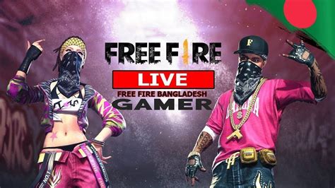 Free Fire - Battlegrounds live Bangladeshi Gamer Live Stream - YouTube