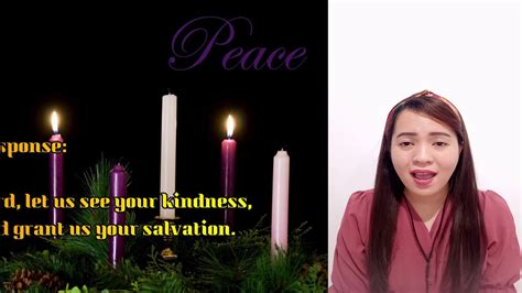 Responsorial Psalm December 6 2020 Second Sunday of Advent - YouTube