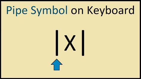 How to Type Vertical Pipe Symbol on Keyboard - YouTube