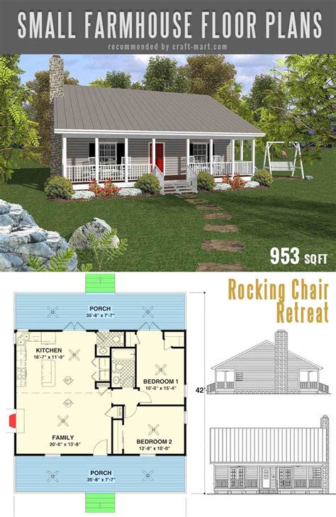 Small farmhouse plans for building a home of your dreams - Page 2 of 4 - Craft-Mart