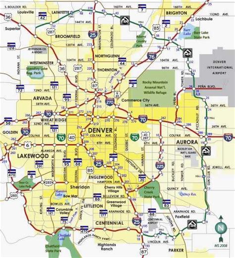 Englewood Colorado Map Denver Metro Map Unique Denver County Map ...