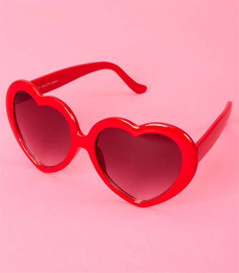 Pin by Emily Johnson on peony in 2020 | Heart glasses, Heart shaped sunglasses, Red aesthetic