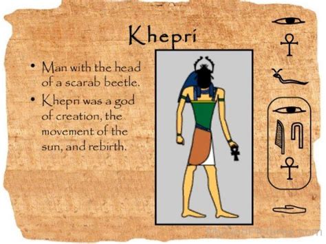 God Khepri - God Pictures